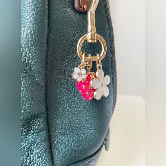 Coach Upcrafted Strawberry Bag Charm - Picture 6 of 8
